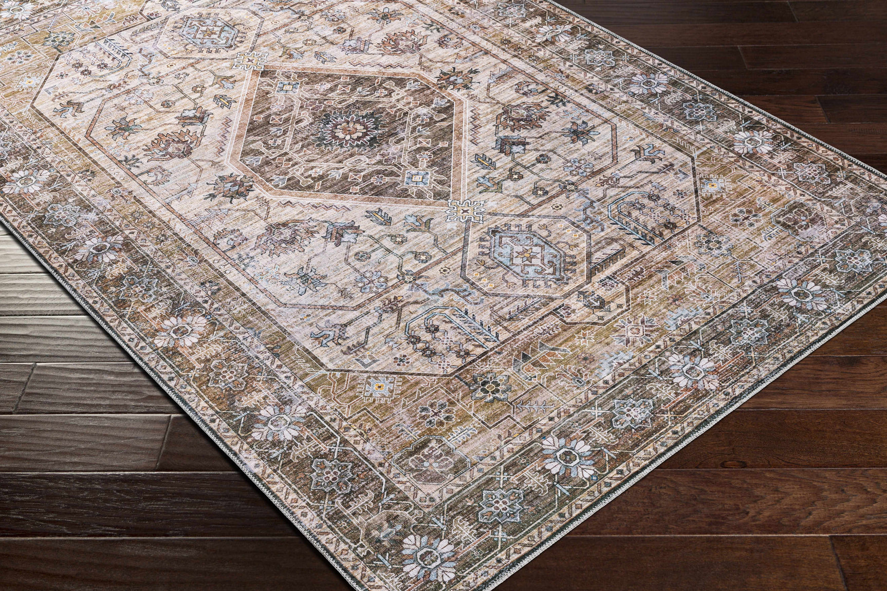 Progress Washable Area Rug - Ornate Home