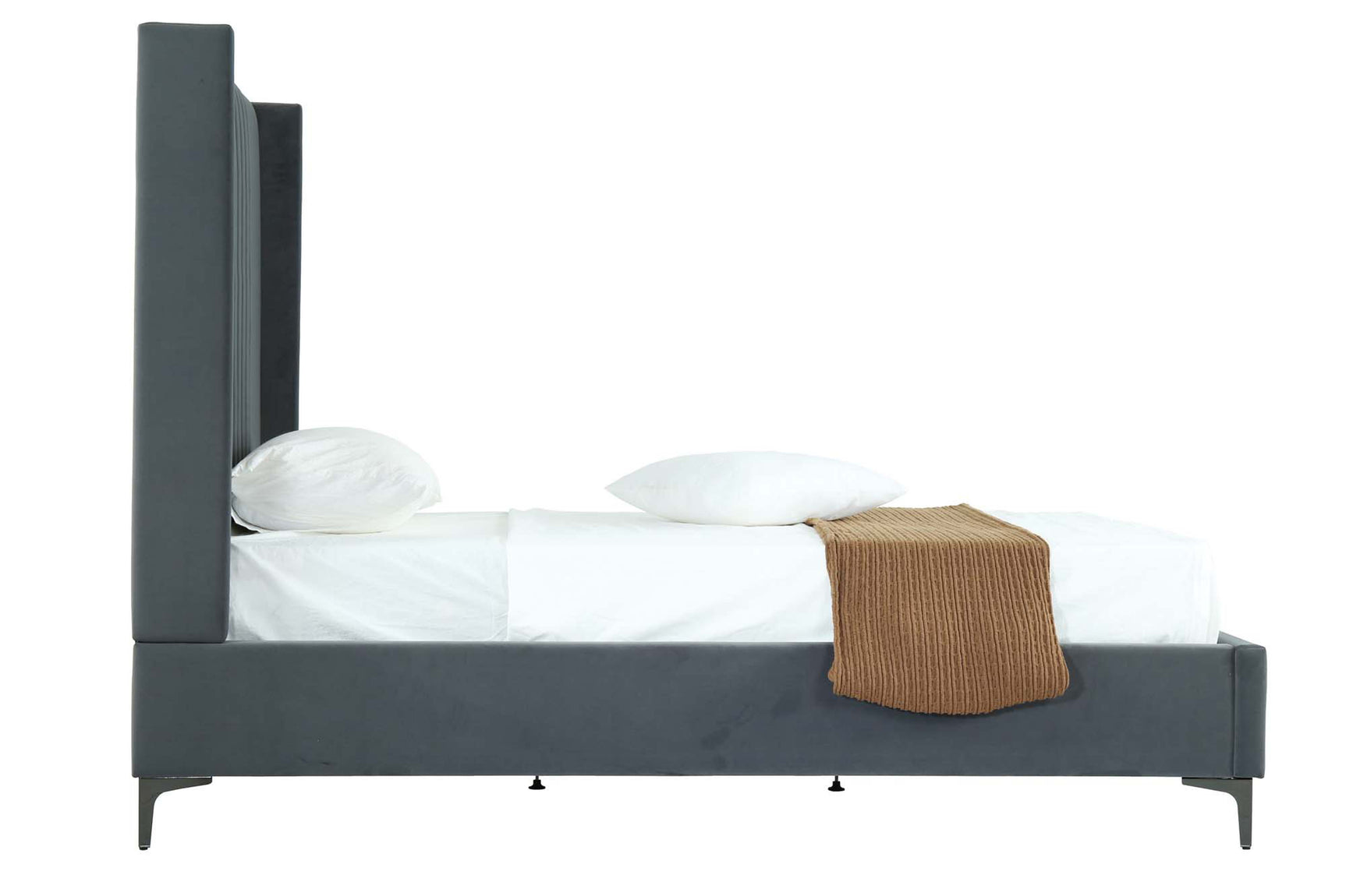 Promenade 48" Bed in Grey - Ornate Home