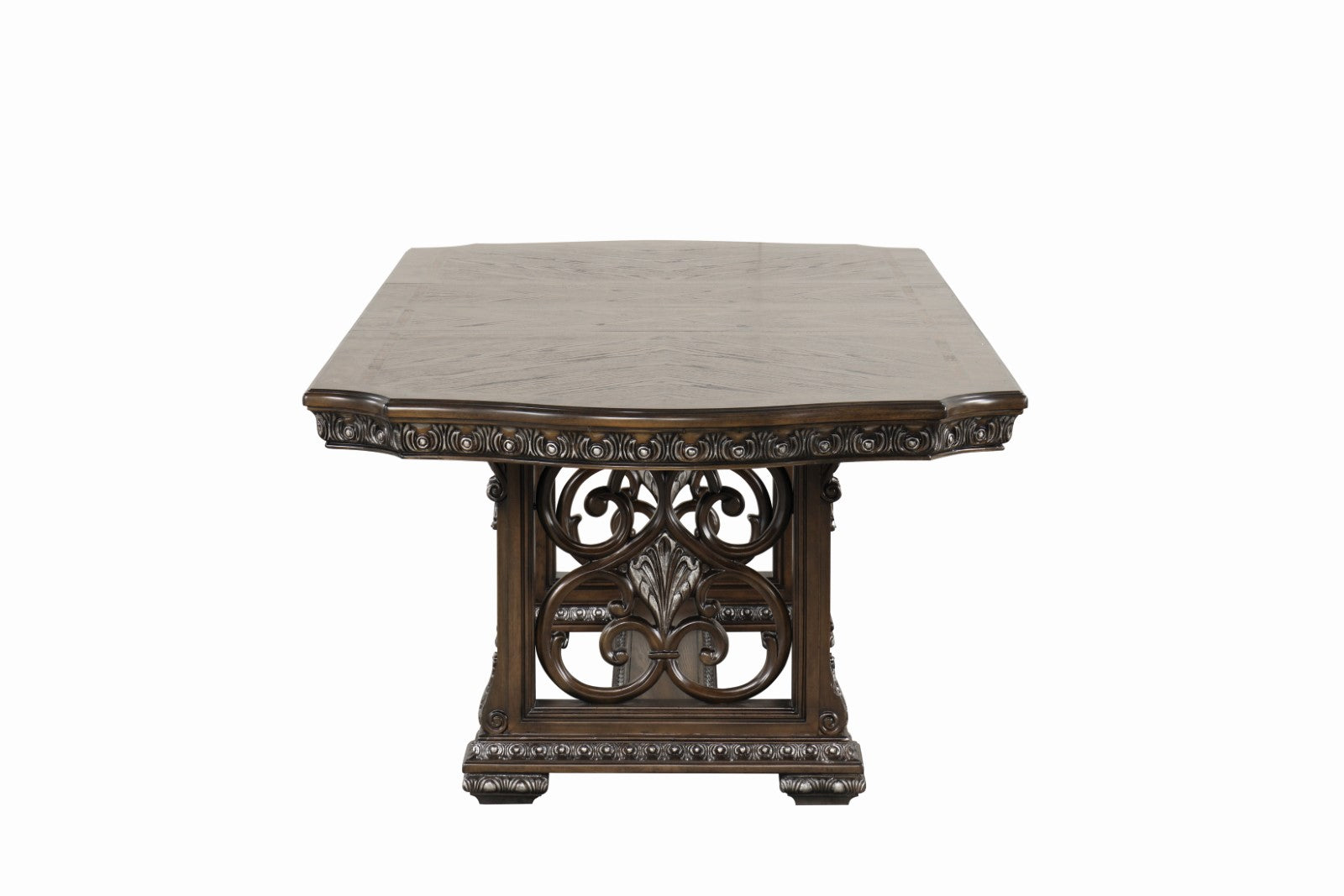 Promenade Dark Brown Dining Table - Ornate Home