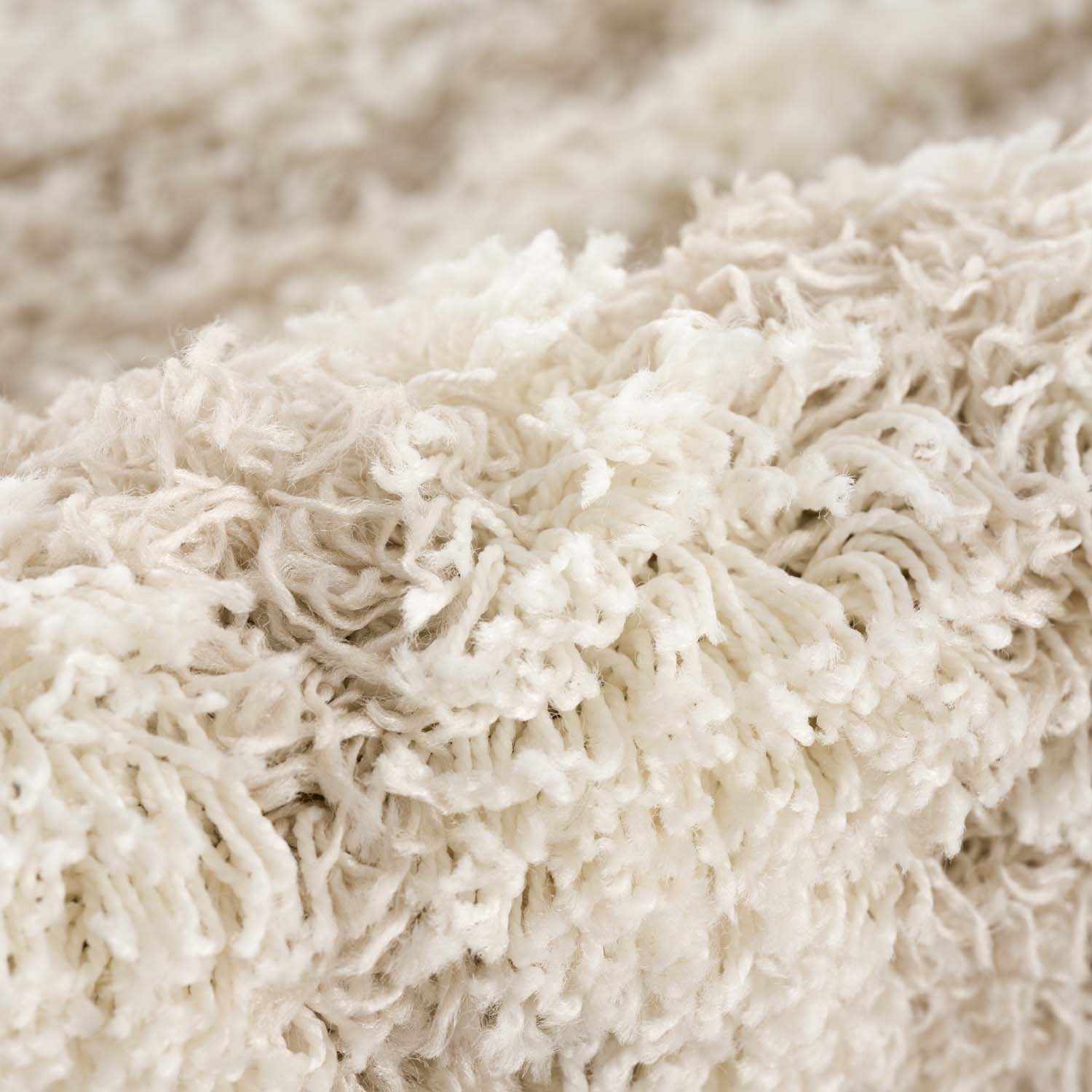 Prompton Cream Plush Area Rug - Ornate Home