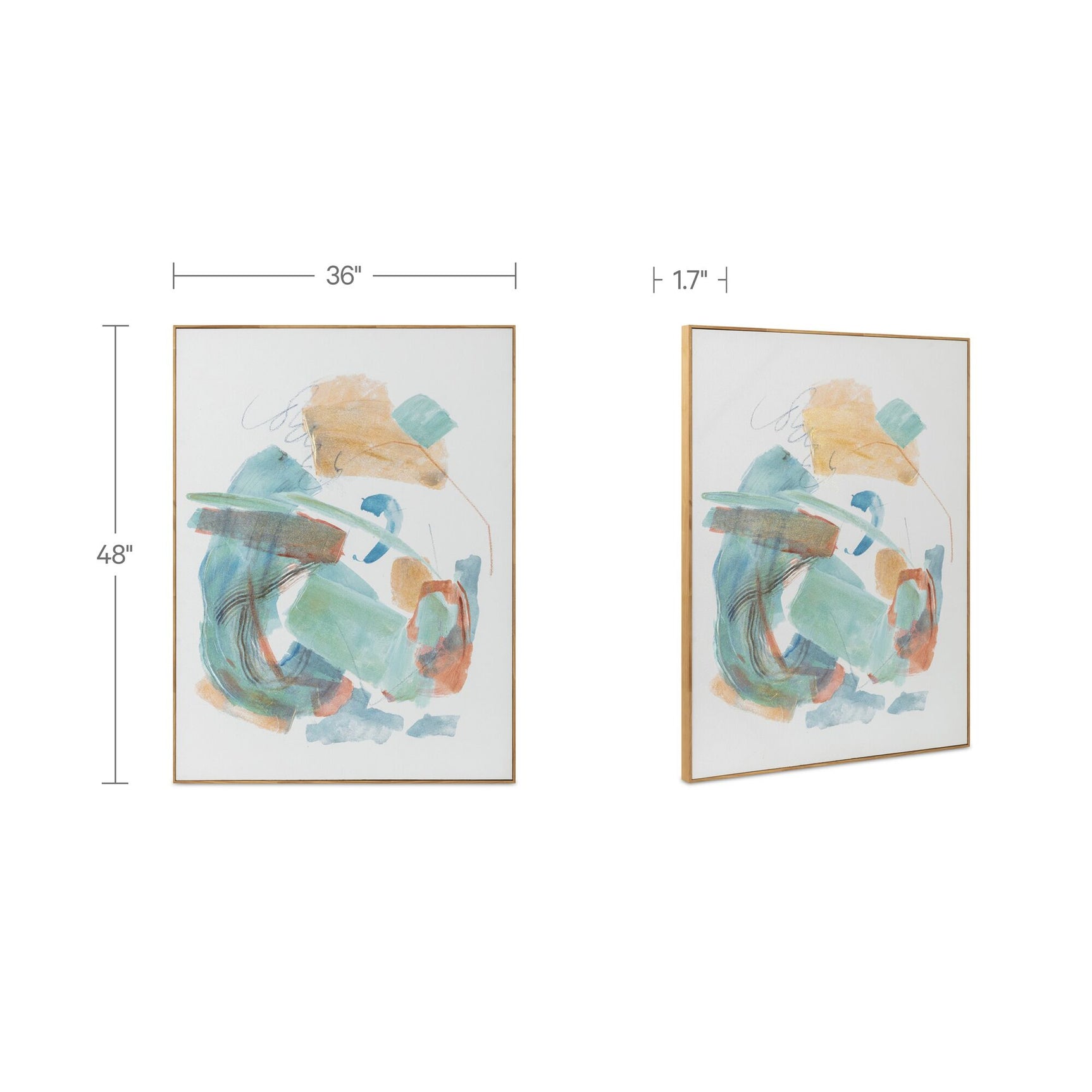 Prose Multicolor Framed Painting - Ornate Home