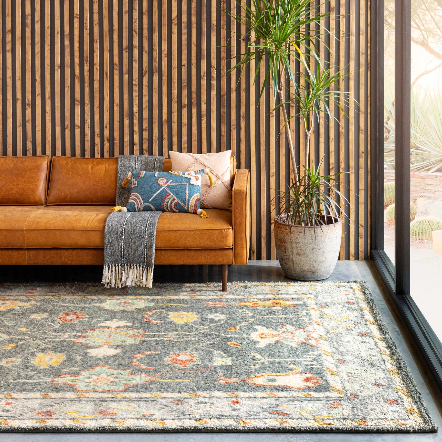 Prosperidad Handmade Wool Rug - Clearance - Ornate Home