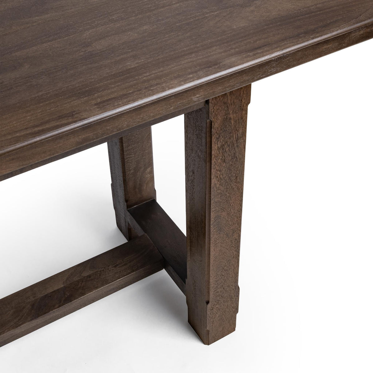 Provence Cocoa Brown 84" Rectangular Counter Table