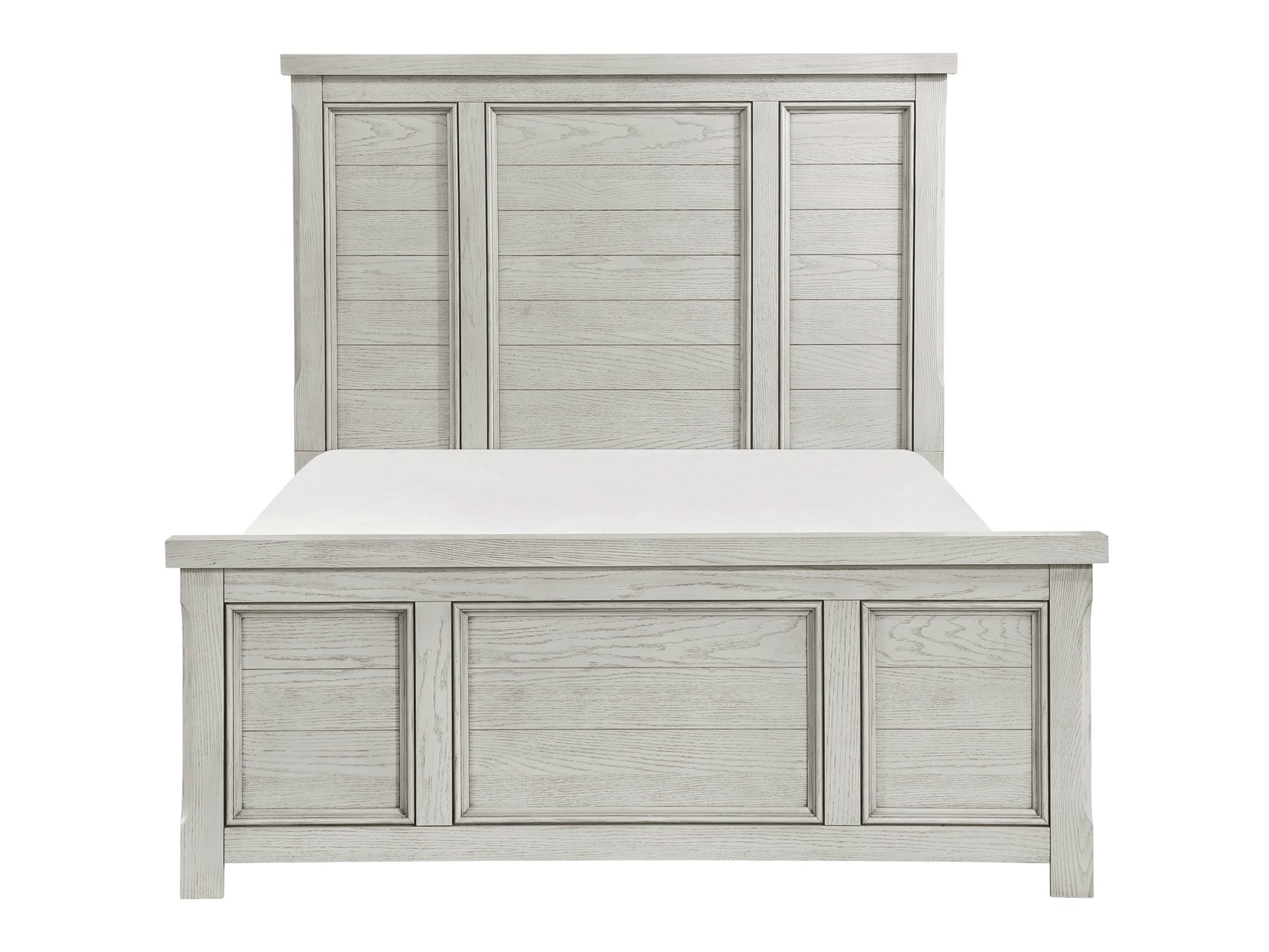 Providence Light Gray Eastern King Bed - Ornate Home