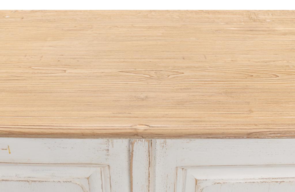 Provincial Living White Sideboard (6 Door) - Ornate Home