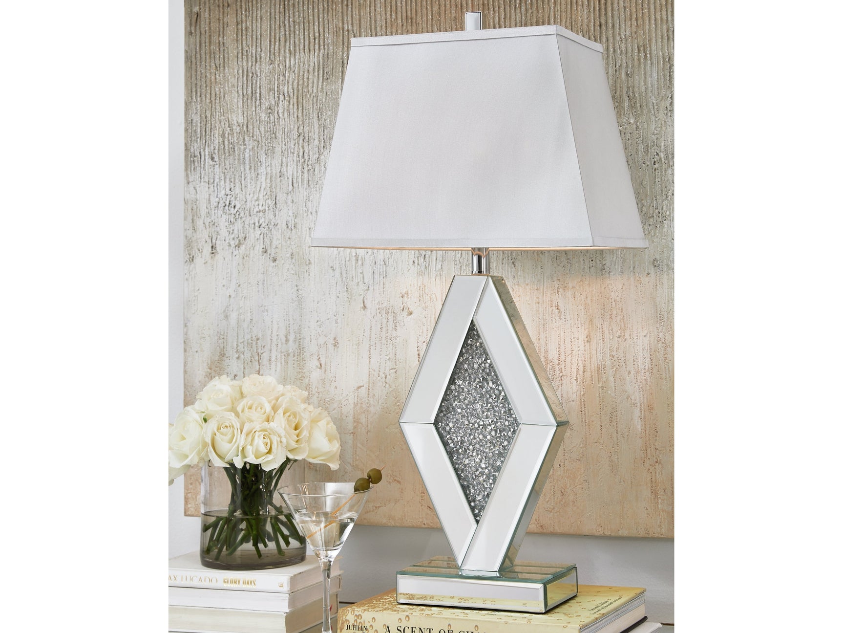 Prunella Silver Table Lamp (Set of 2) - Ornate Home