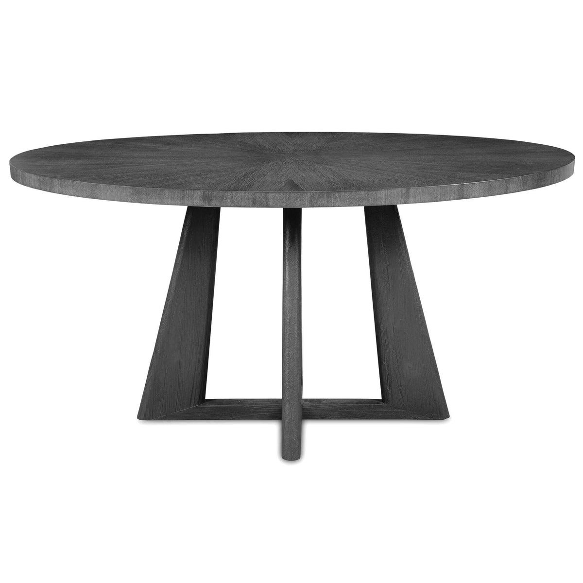 Pulsar Gray Walnut Round Dining Table - Ornate Home