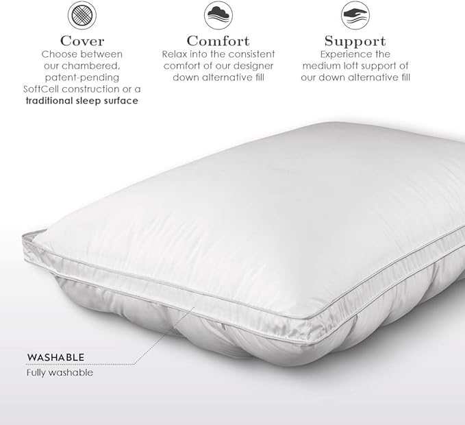 Purecare Fabrictech® SoftCell® Lite Pillow - Ornate Home