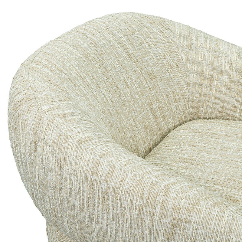 Pyrena Birche Beige Swivel Chair - Ornate Home