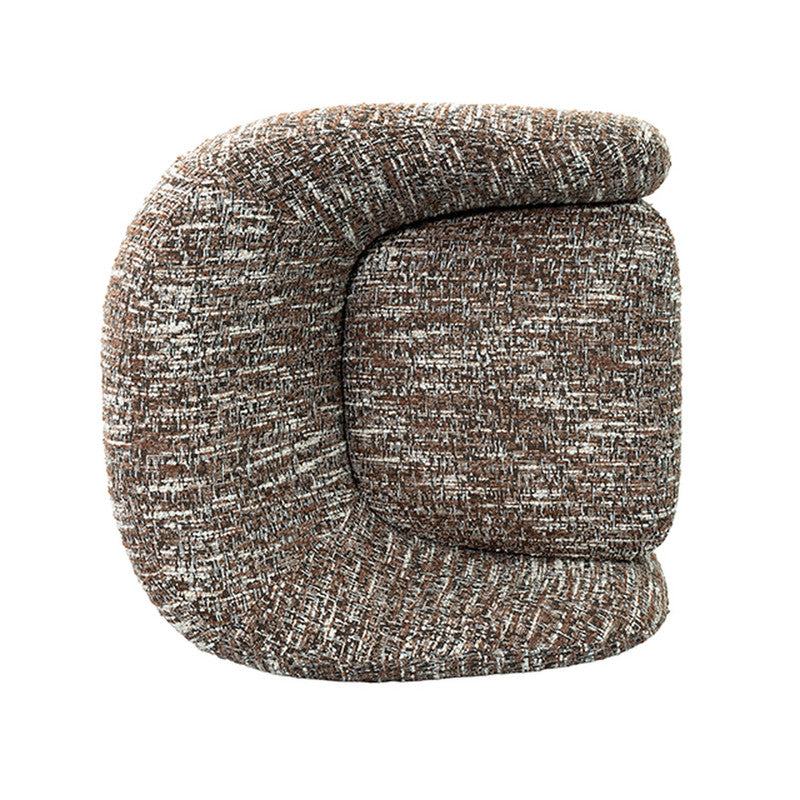Pyrena Brown Swivel Chair - Ornate Home