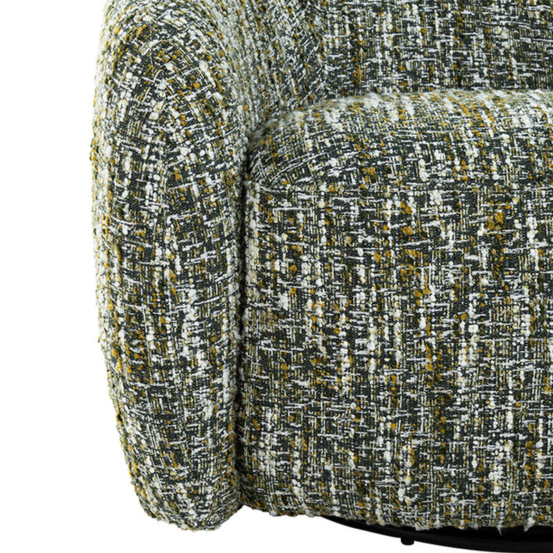 Pyrena Green Swivel Chair - Ornate Home