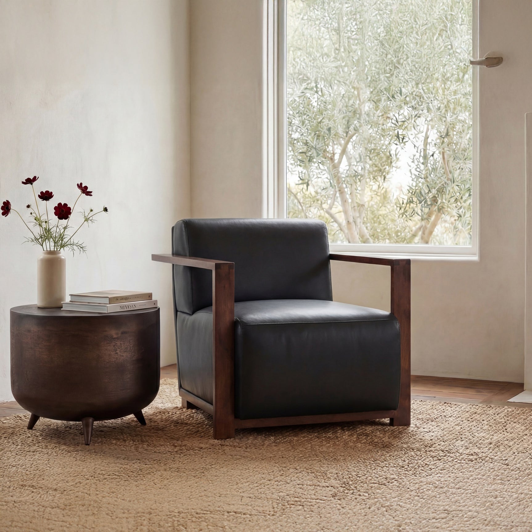 Kettel Bronze Accent Table
