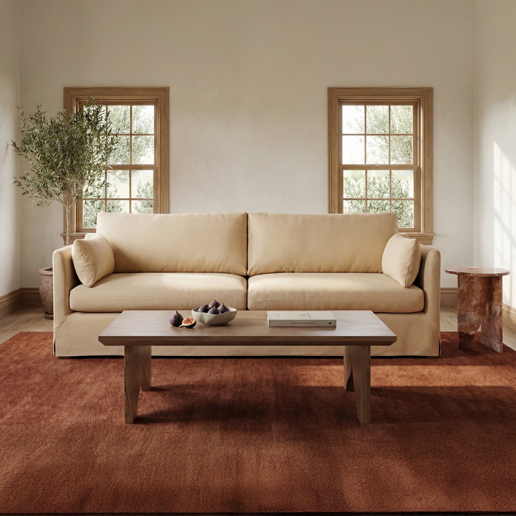 Lake Brown Coffee Table