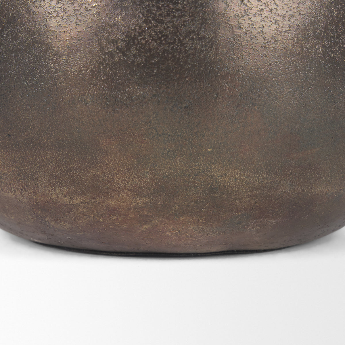 Quade Gold Small Metal Planter - Ornate Home