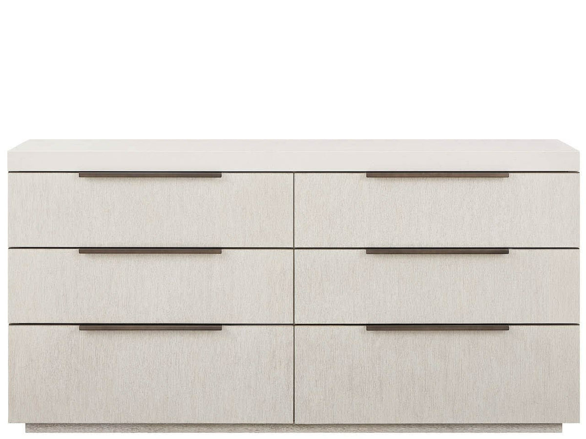 Quartz Mist/White Dresser - Ornate Home