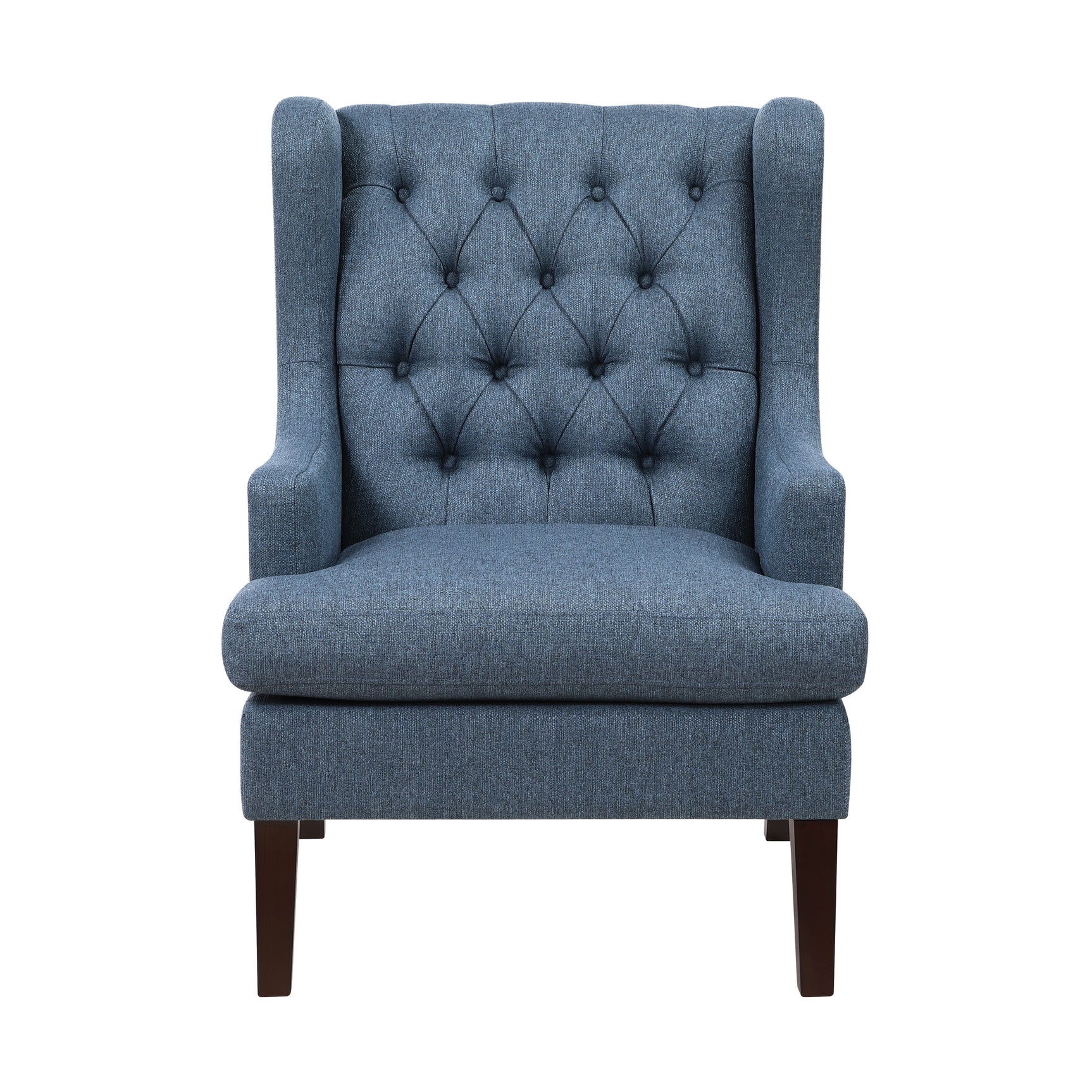 Quent Blue Accent Chair - Ornate Home