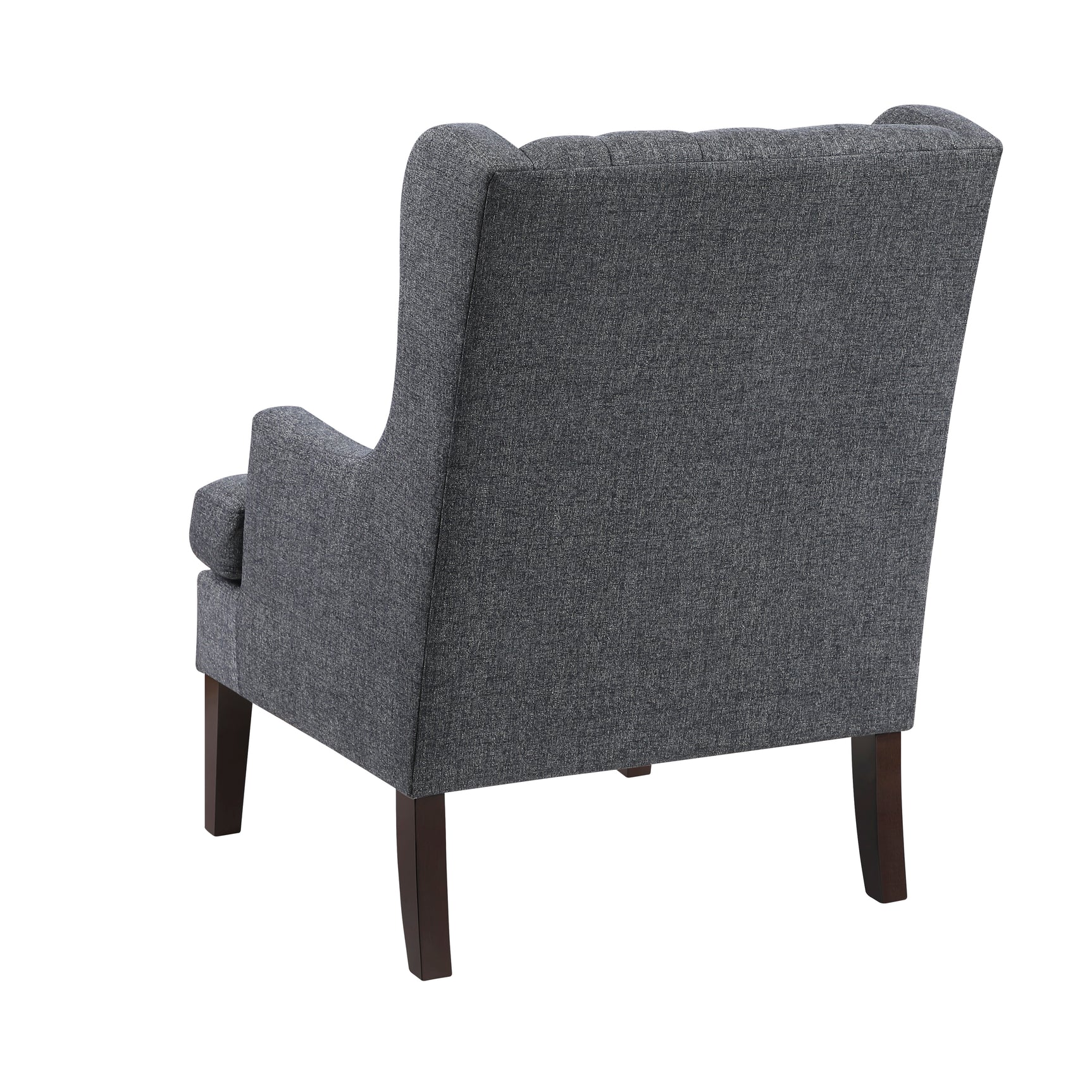Quent Charcoal Accent Chair - Ornate Home