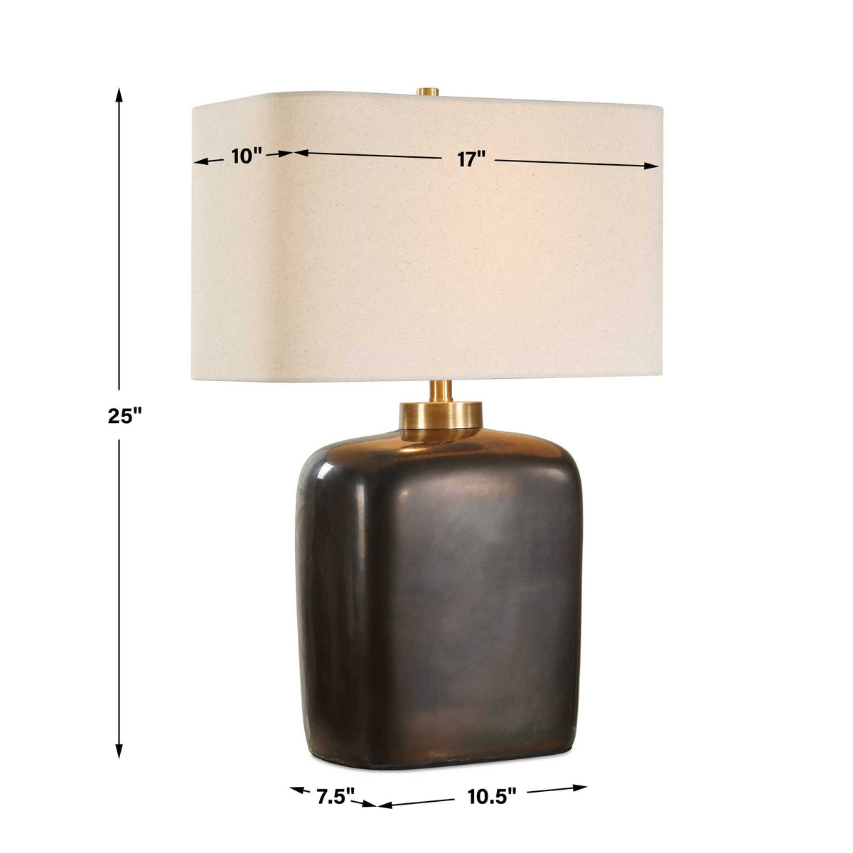Quentin Dark Bronze Table Lamp - Ornate Home