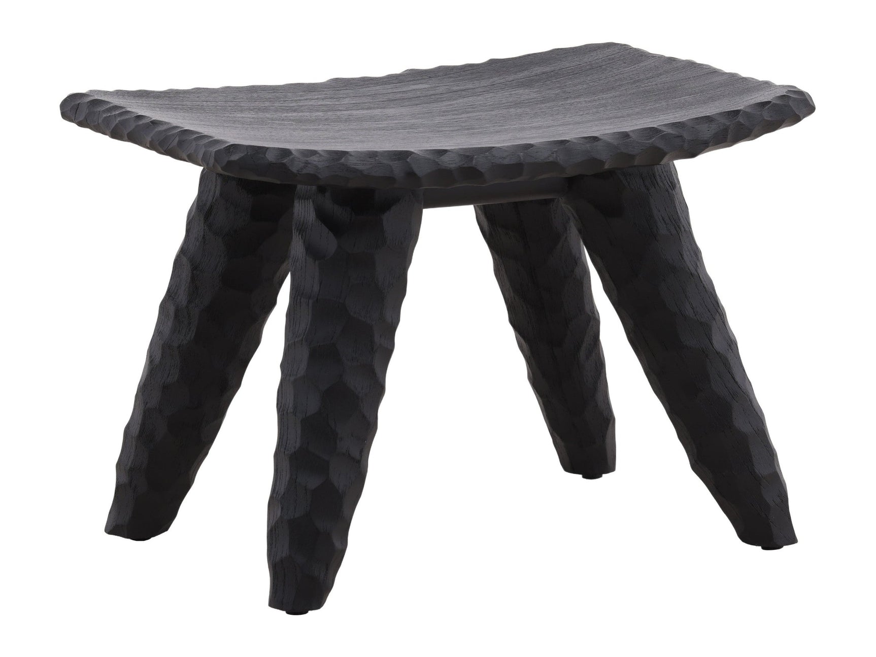 Quillan Black Stool - Ornate Home