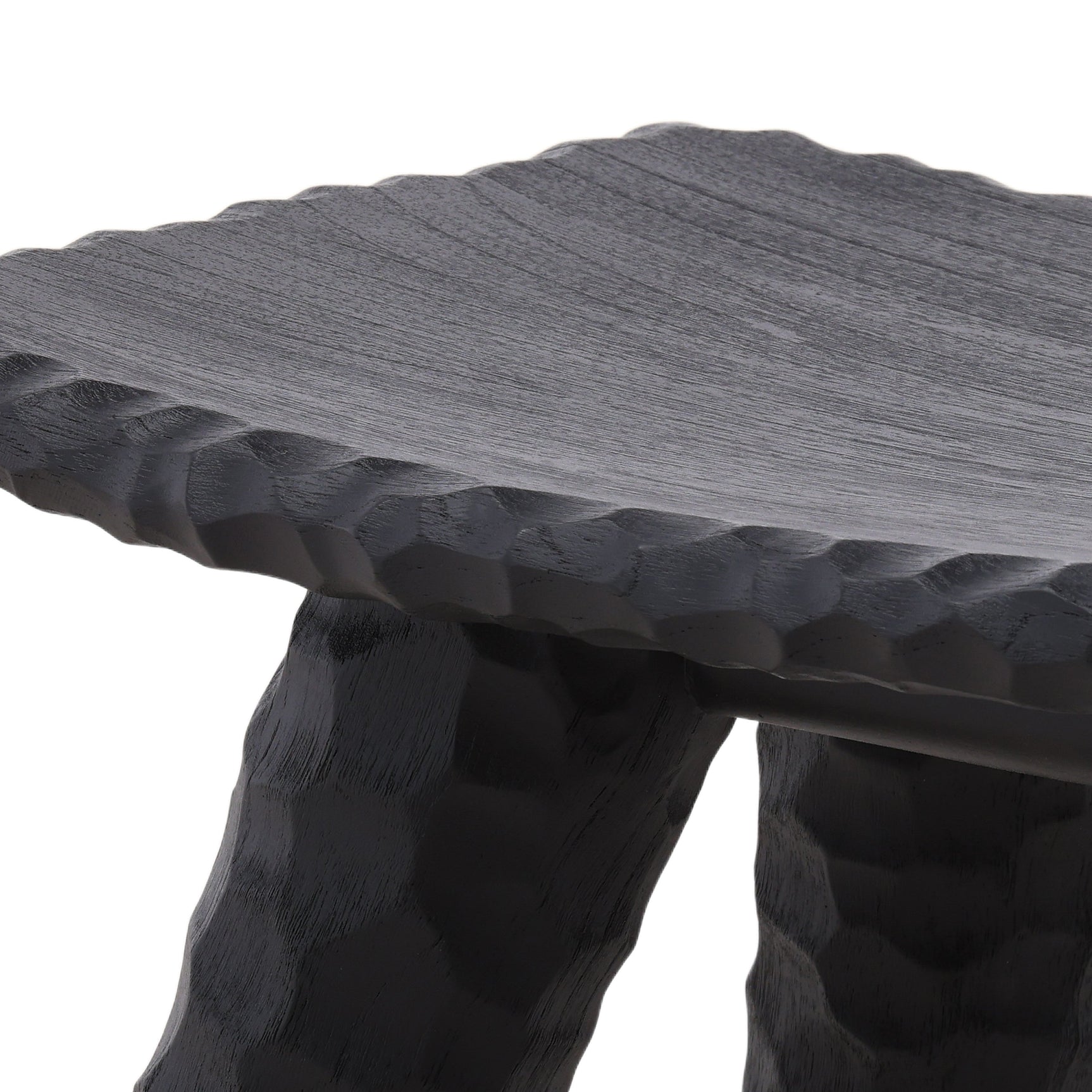 Quillan Black Stool - Ornate Home