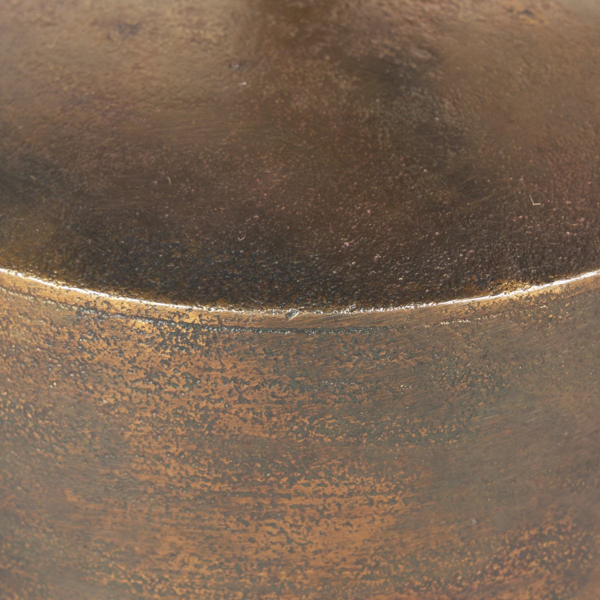 Quincy Gold Large Metal Decorative Bell Object