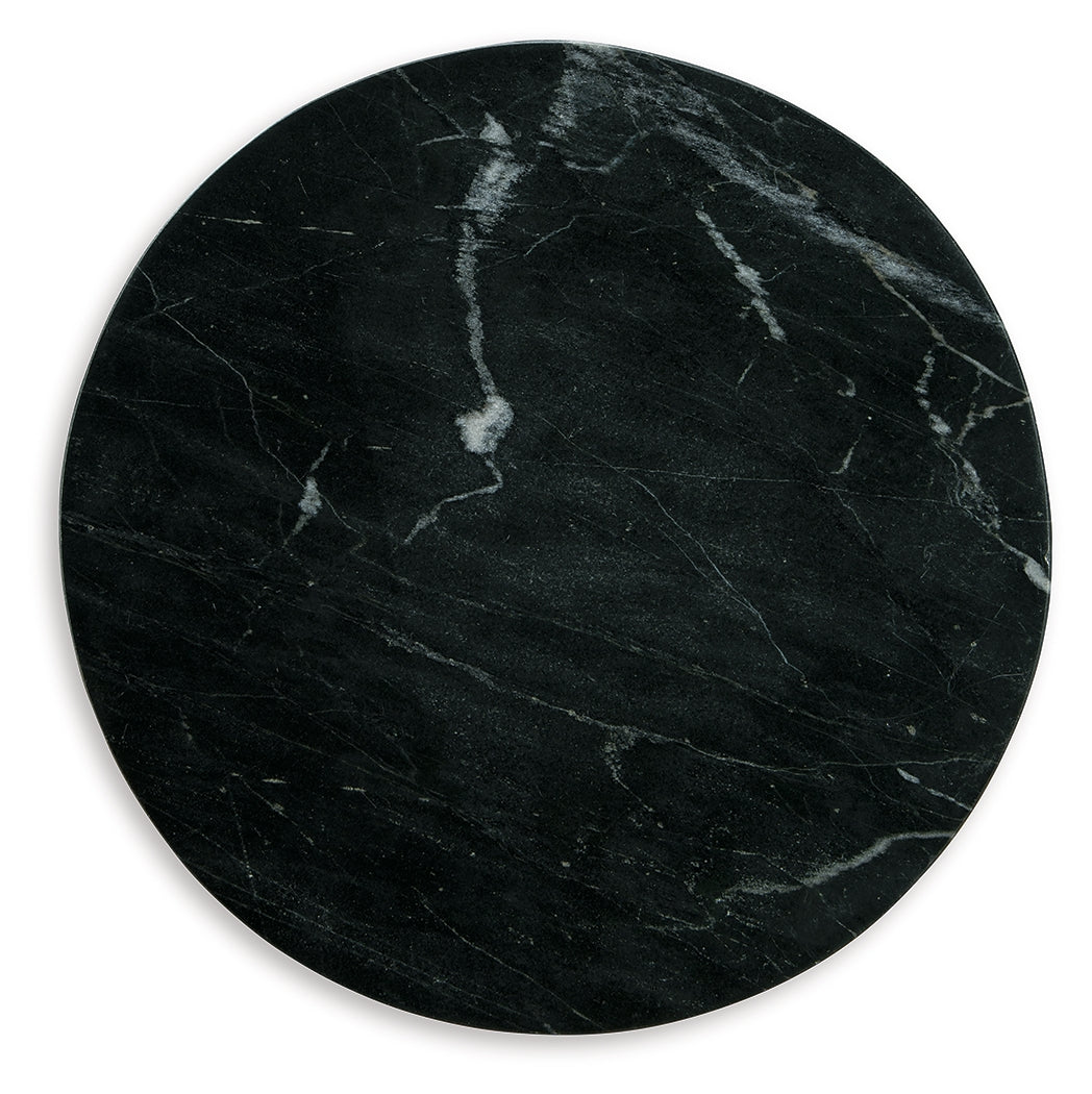 Quinndon Brown/Black Accent Table - Ornate Home