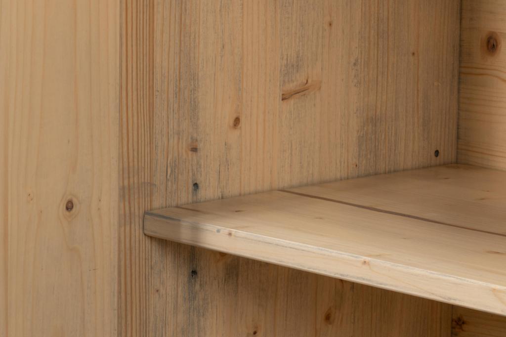 Crested Beige Wall Cabinet