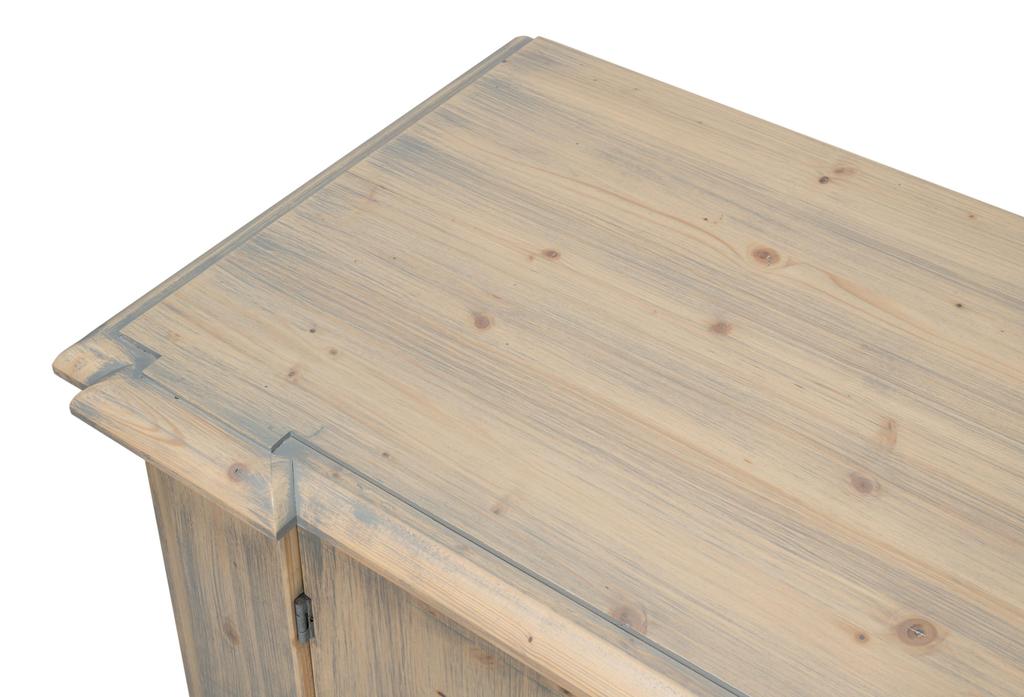 Crested Beige Wall Cabinet