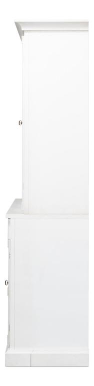 Cortina White Center Media Unit & Hutch