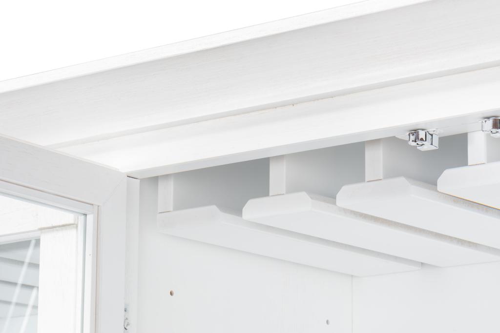 Cortina White Center Media Unit & Hutch