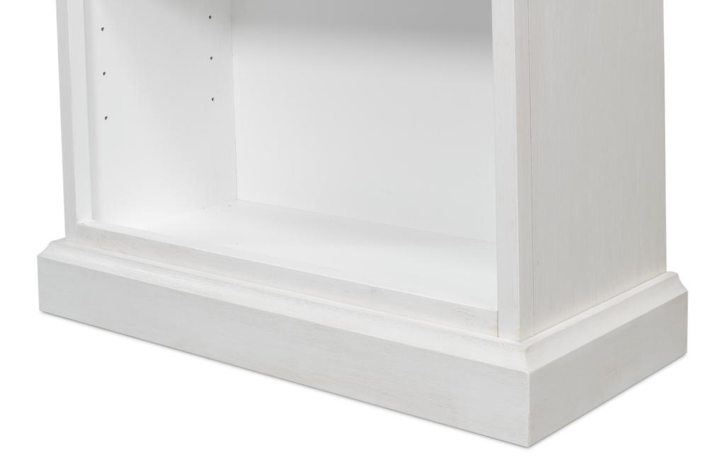 Cortina White Open Shelf Bookcase