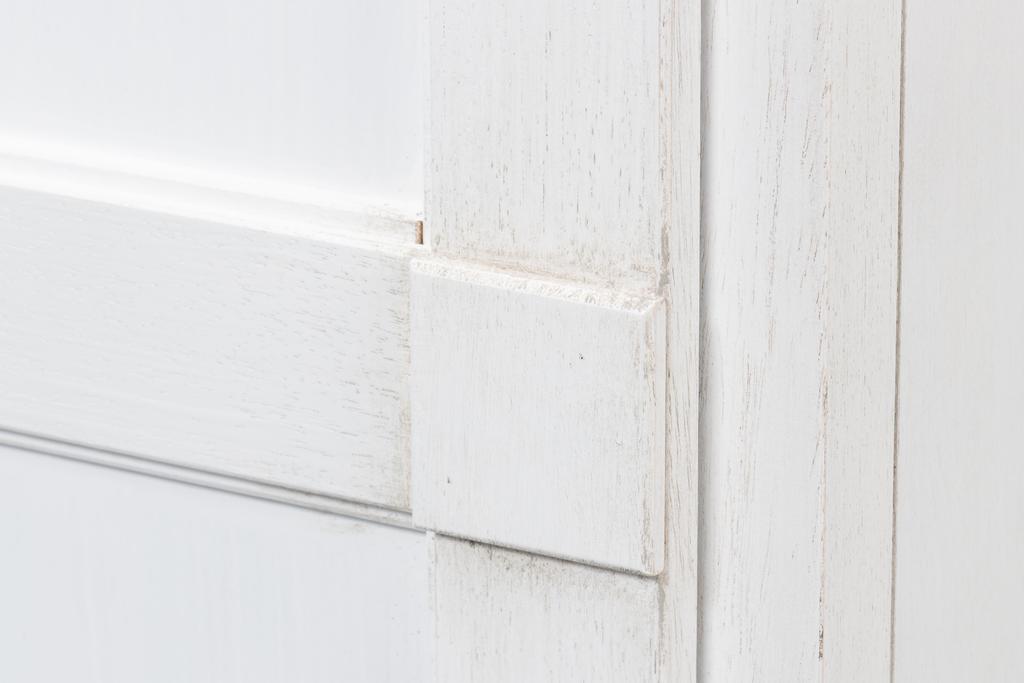 Cortina White Bookcase With Doors