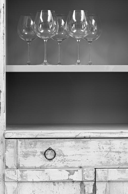 Cortina White Bookcase With Doors