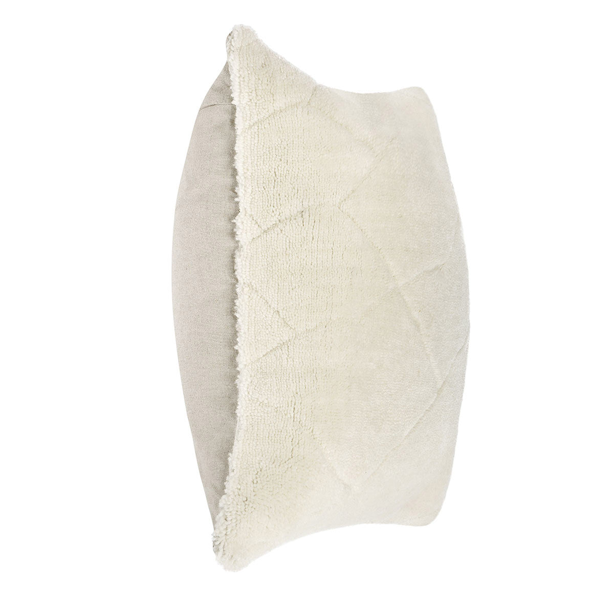 RN Mercer Ivory Wool Throw Pillow (Set of 2) - Ornate Home