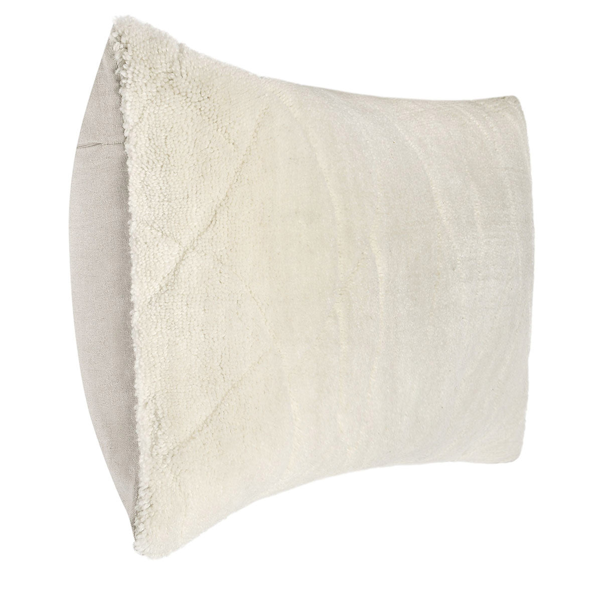 RN Mercer Ivory Wool Throw Pillow (Set of 2) - Ornate Home