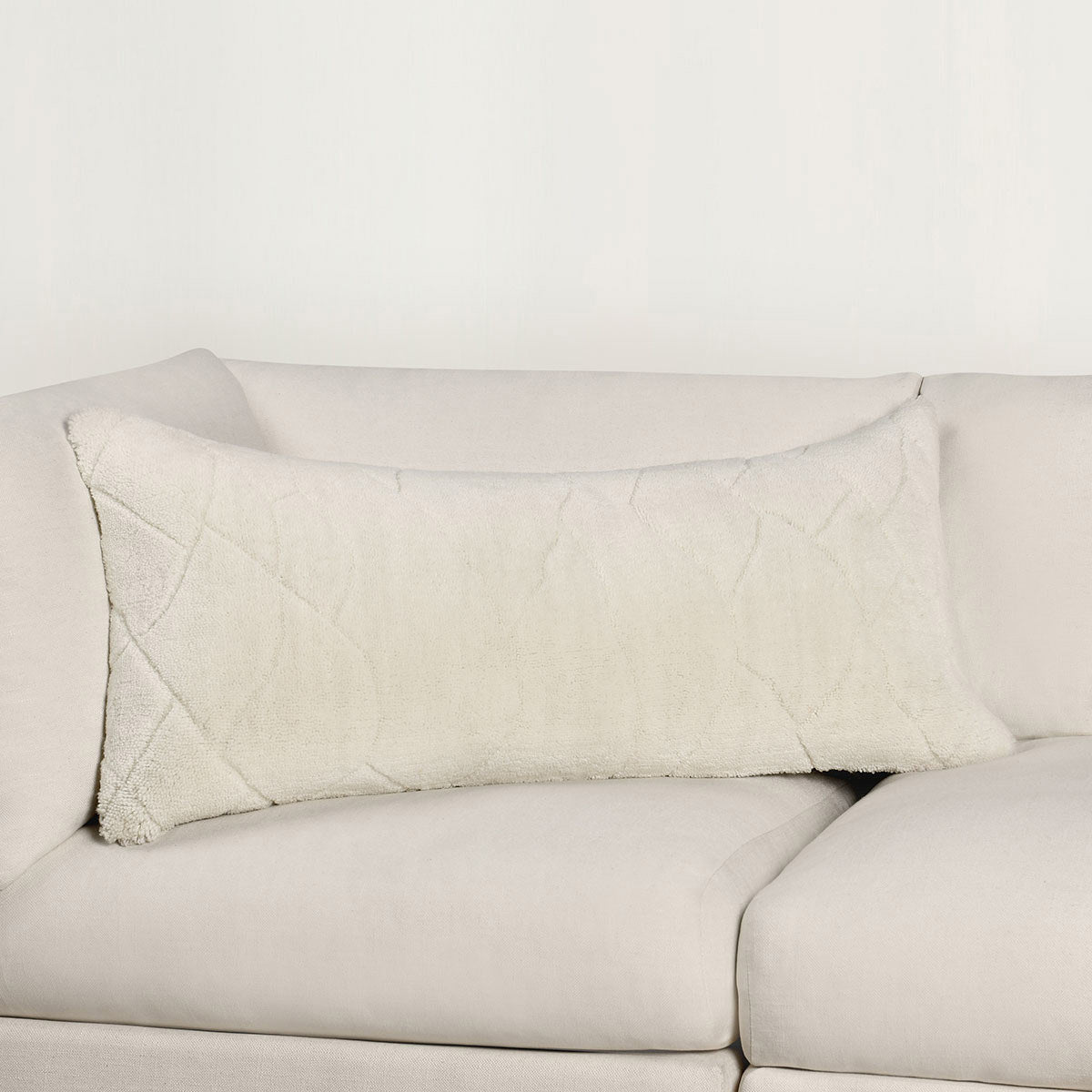 RN Mercer Ivory Wool Throw Pillow (Set of 2) - Ornate Home