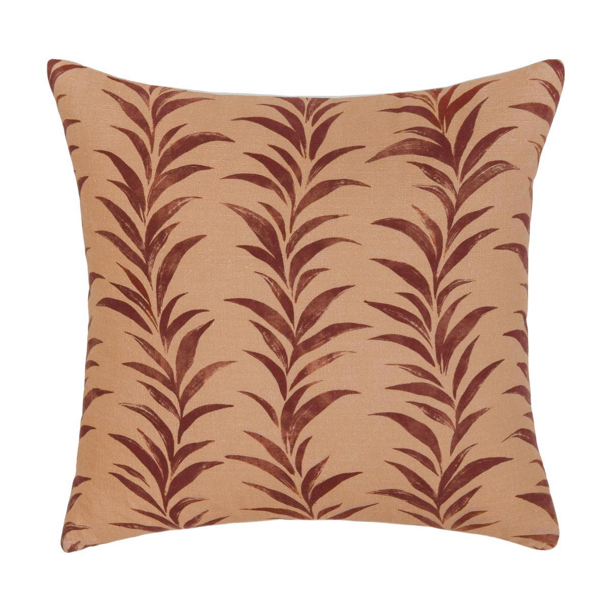 RO Alula Sienna/Burgundy Multiple Sizes Throw Pillow (Set of 2) - Ornate Home