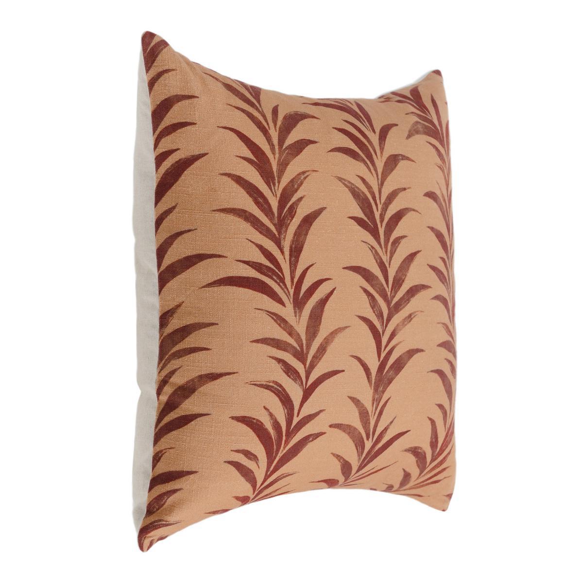 RO Alula Sienna/Burgundy Multiple Sizes Throw Pillow (Set of 2) - Ornate Home
