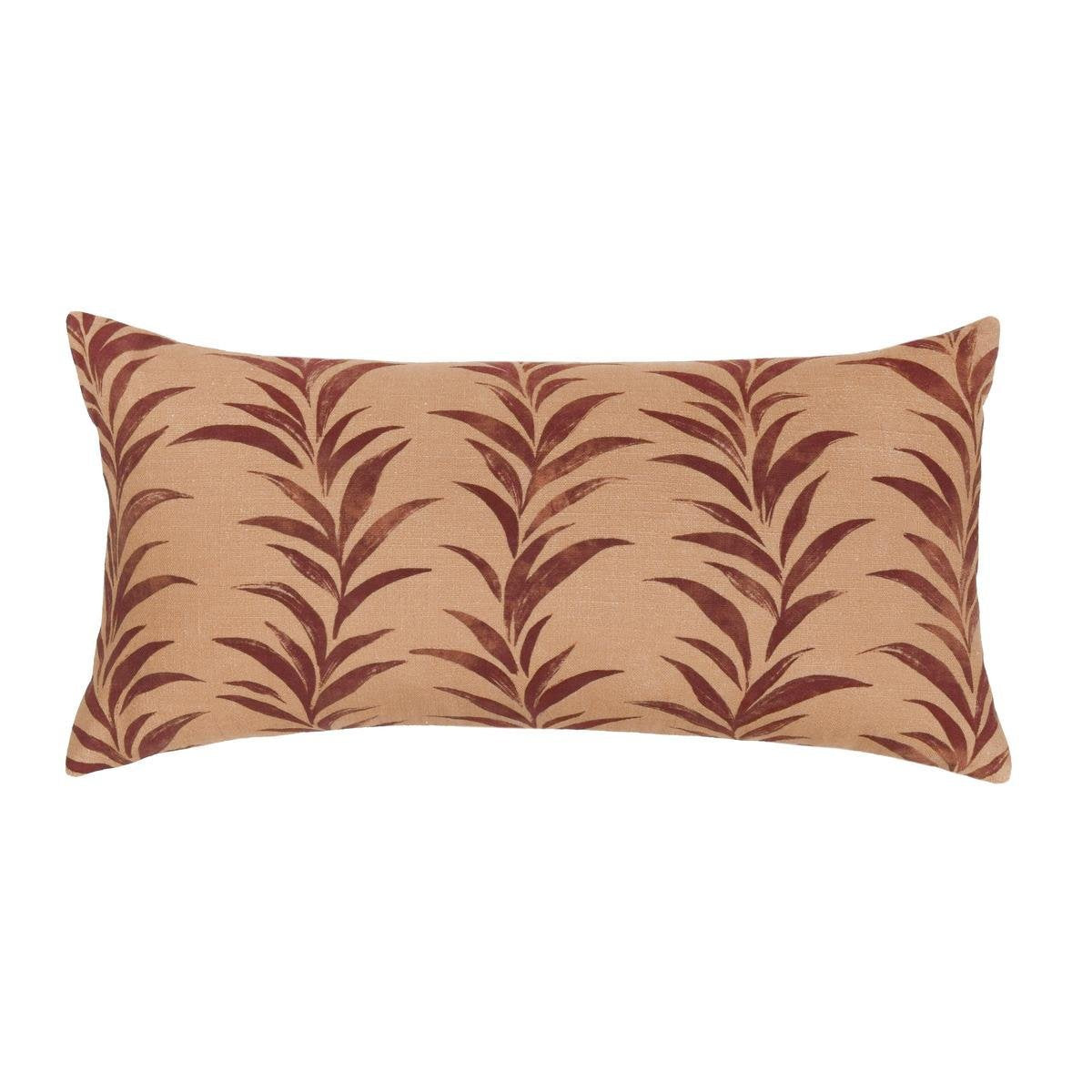 RO Alula Sienna/Burgundy Multiple Sizes Throw Pillow (Set of 2) - Ornate Home