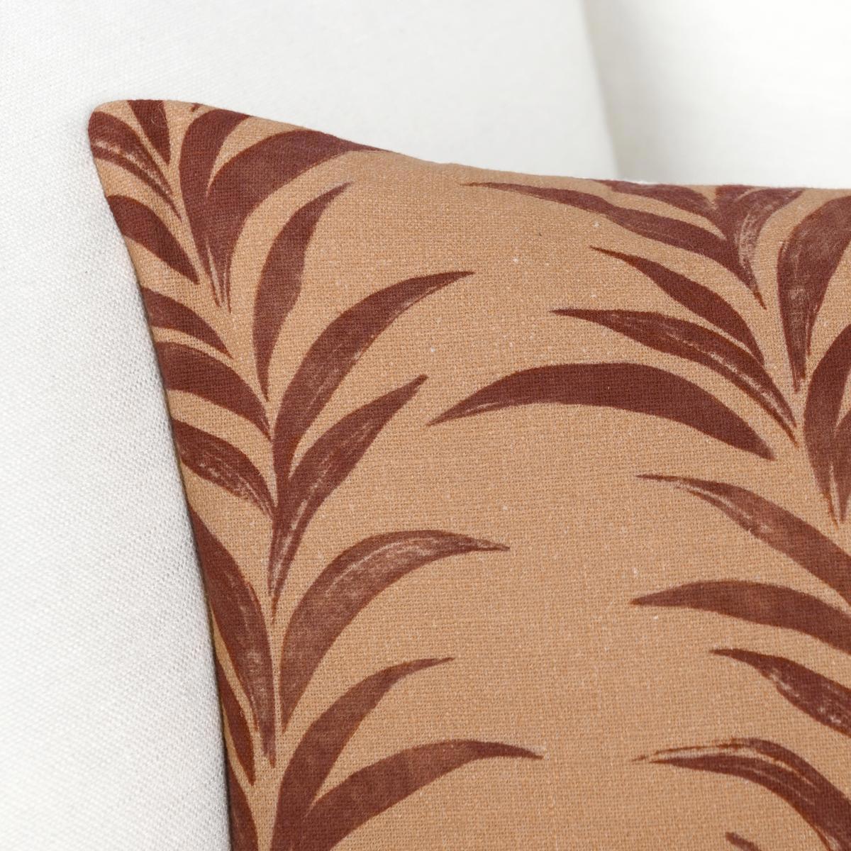 RO Alula Sienna/Burgundy Multiple Sizes Throw Pillow (Set of 2) - Ornate Home