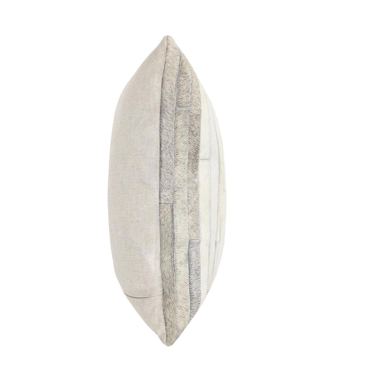 RO Meru Hide Tan Multi 20x20 Throw Pillow (Set of 2) - Ornate Home