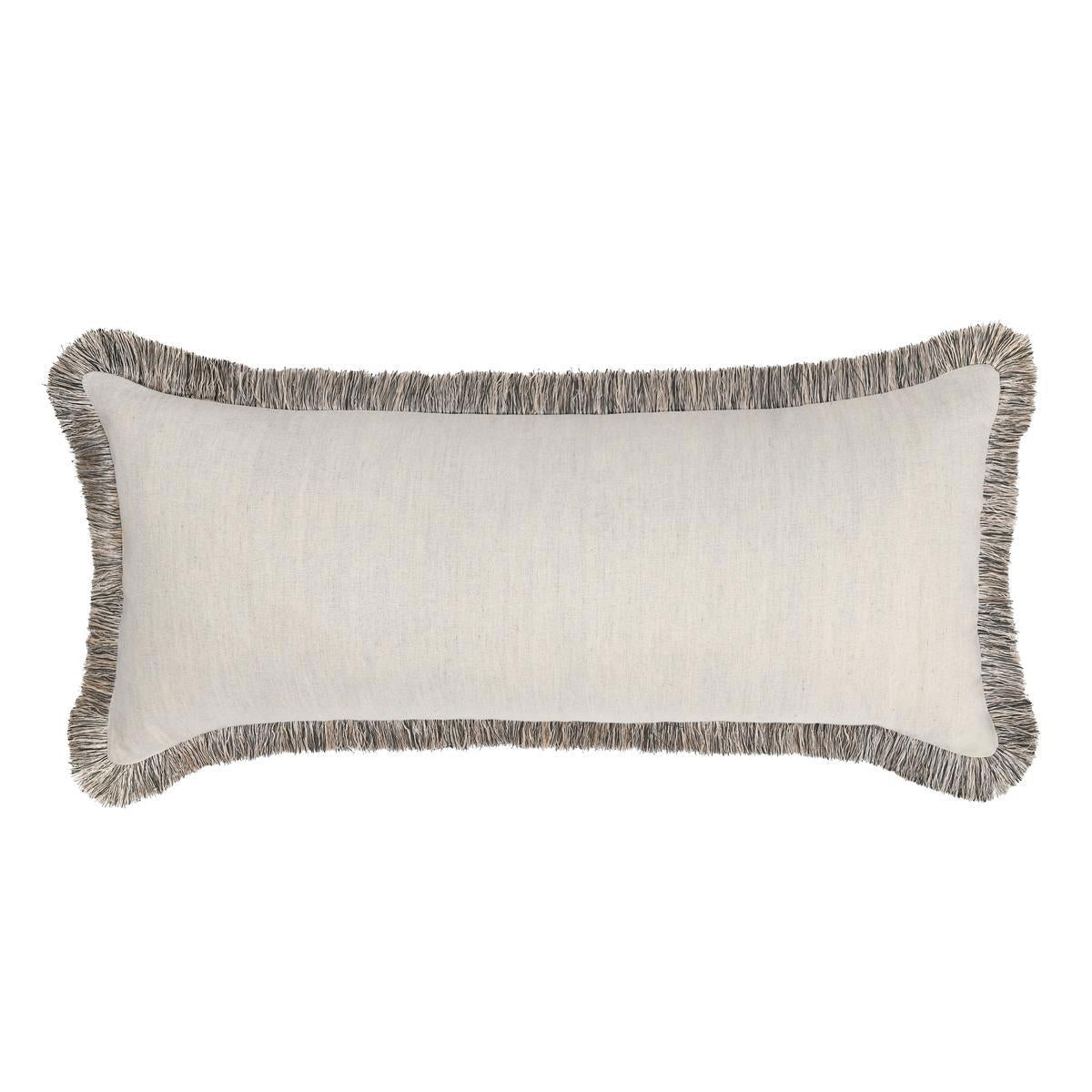 RO Nola Natural/Black Multiple Sizes Throw Pillow - Ornate Home
