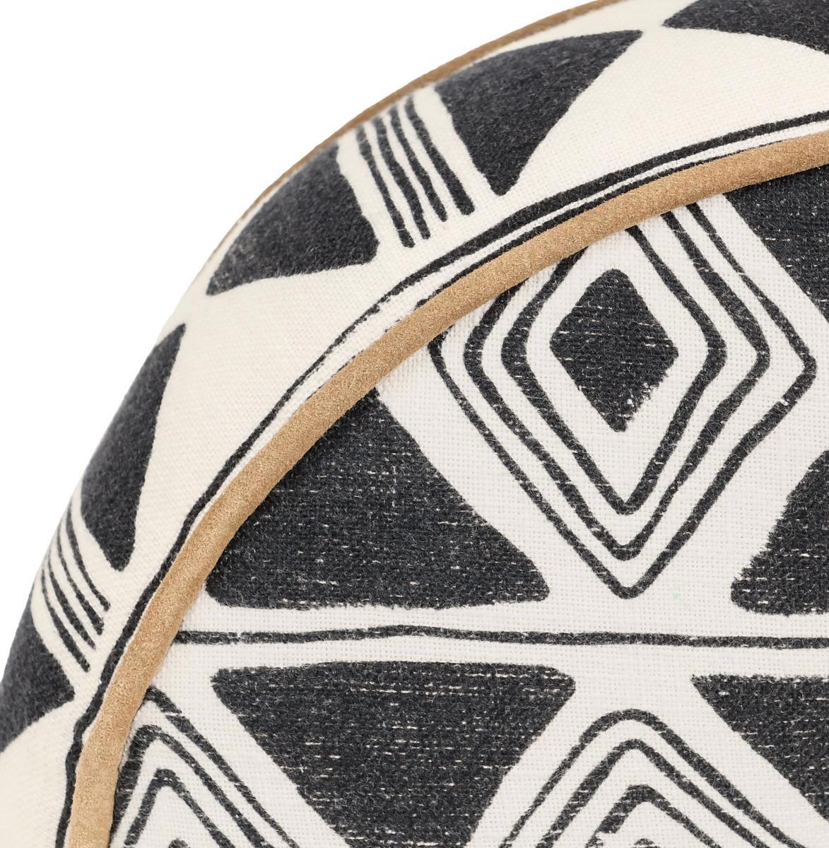 RO Nubia Black/White Multiple Sizes Cushion - Ornate Home