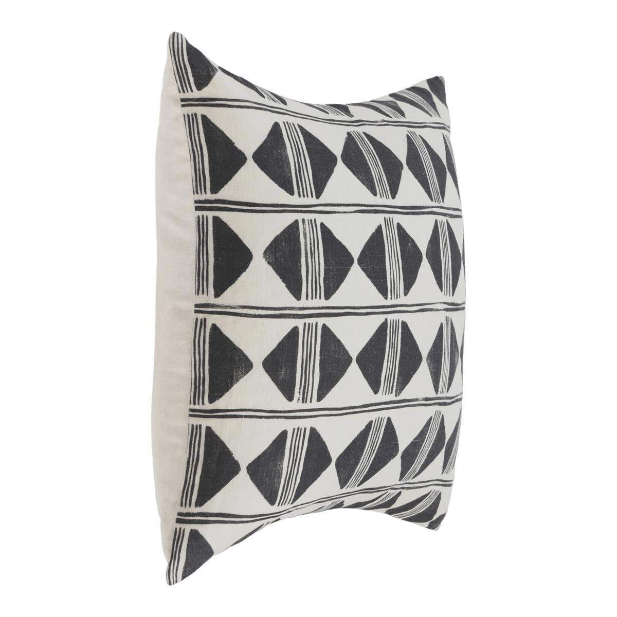 RO Nubia Black/White Multiple Sizes Cushion - Ornate Home