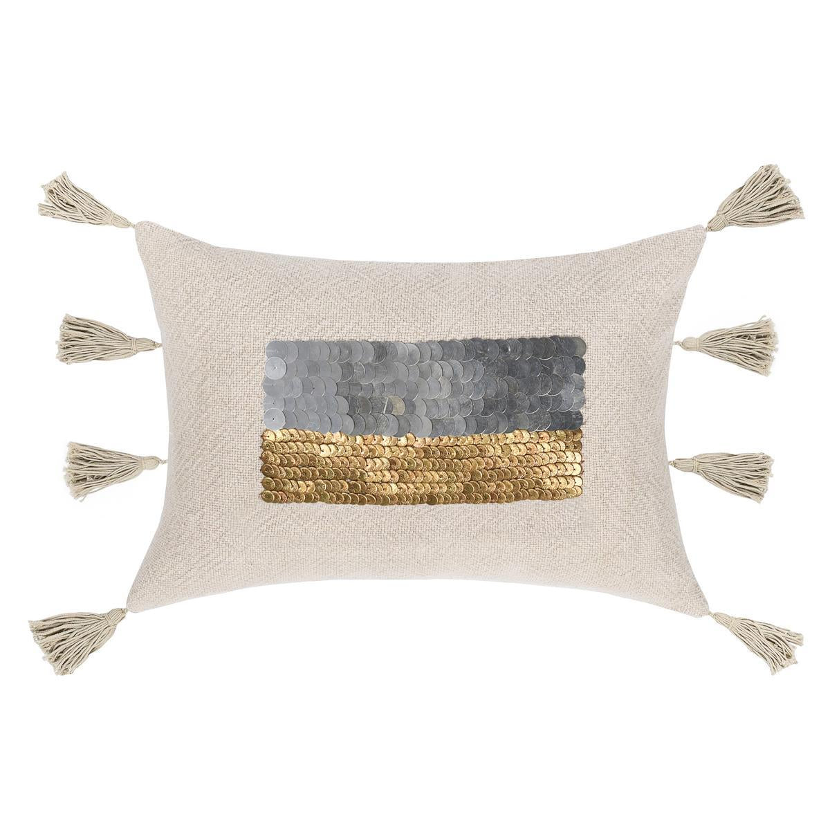 RO Tanga Natural 14x20 Throw Pillow - Ornate Home