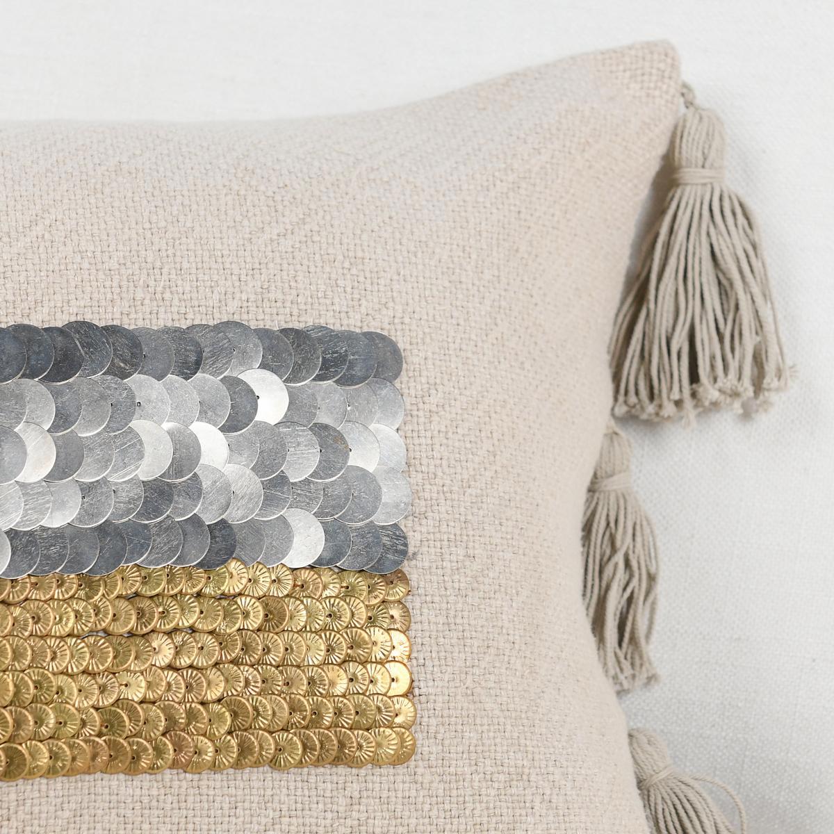 RO Tanga Natural 14x20 Throw Pillow - Ornate Home