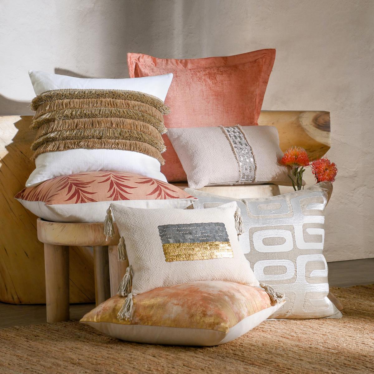 RO Tanga Natural 14x20 Throw Pillow - Ornate Home