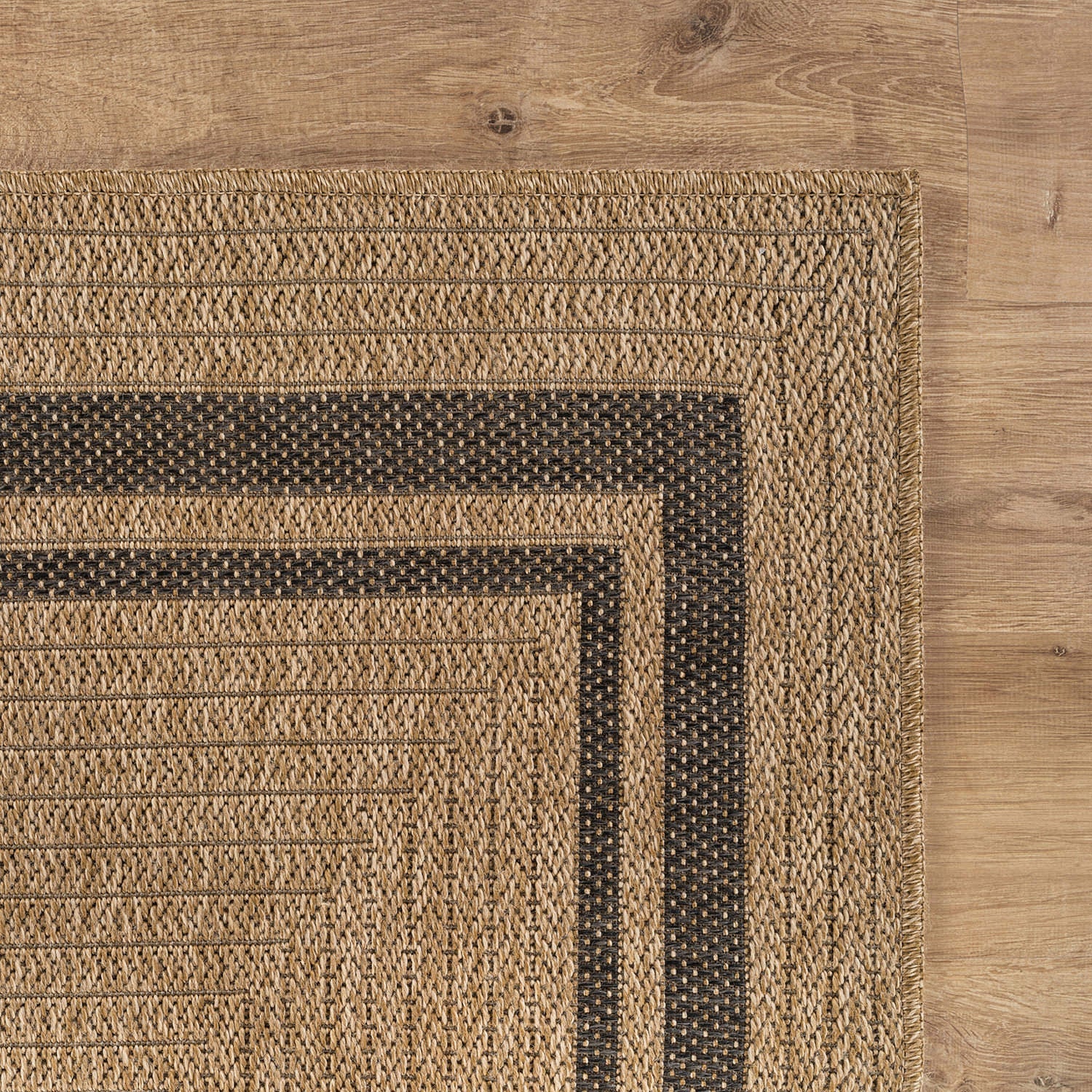 Royce Natural 6 Jute-Look Area Rug | Earthy Texture