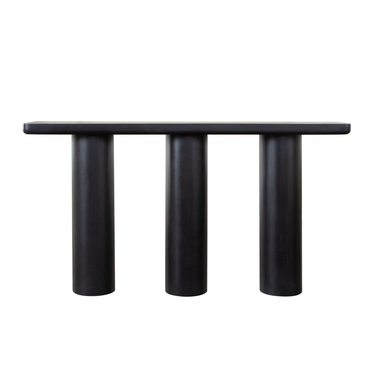 Rune Black Wood Console Table - Ornate Home