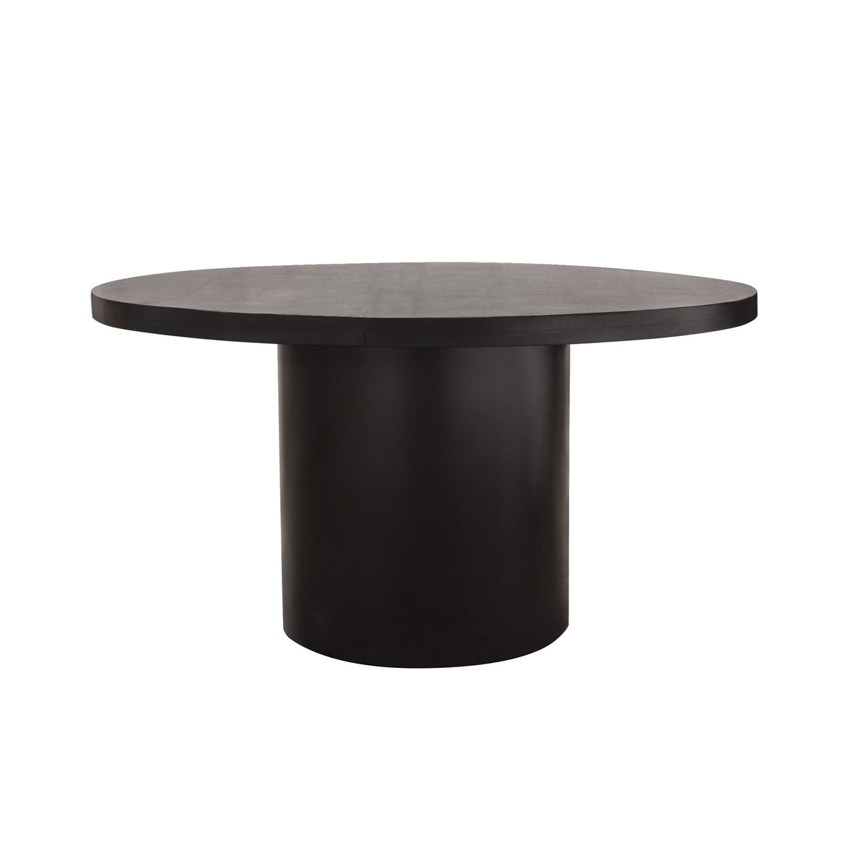 Rune Black Wood Dining Table - Ornate Home